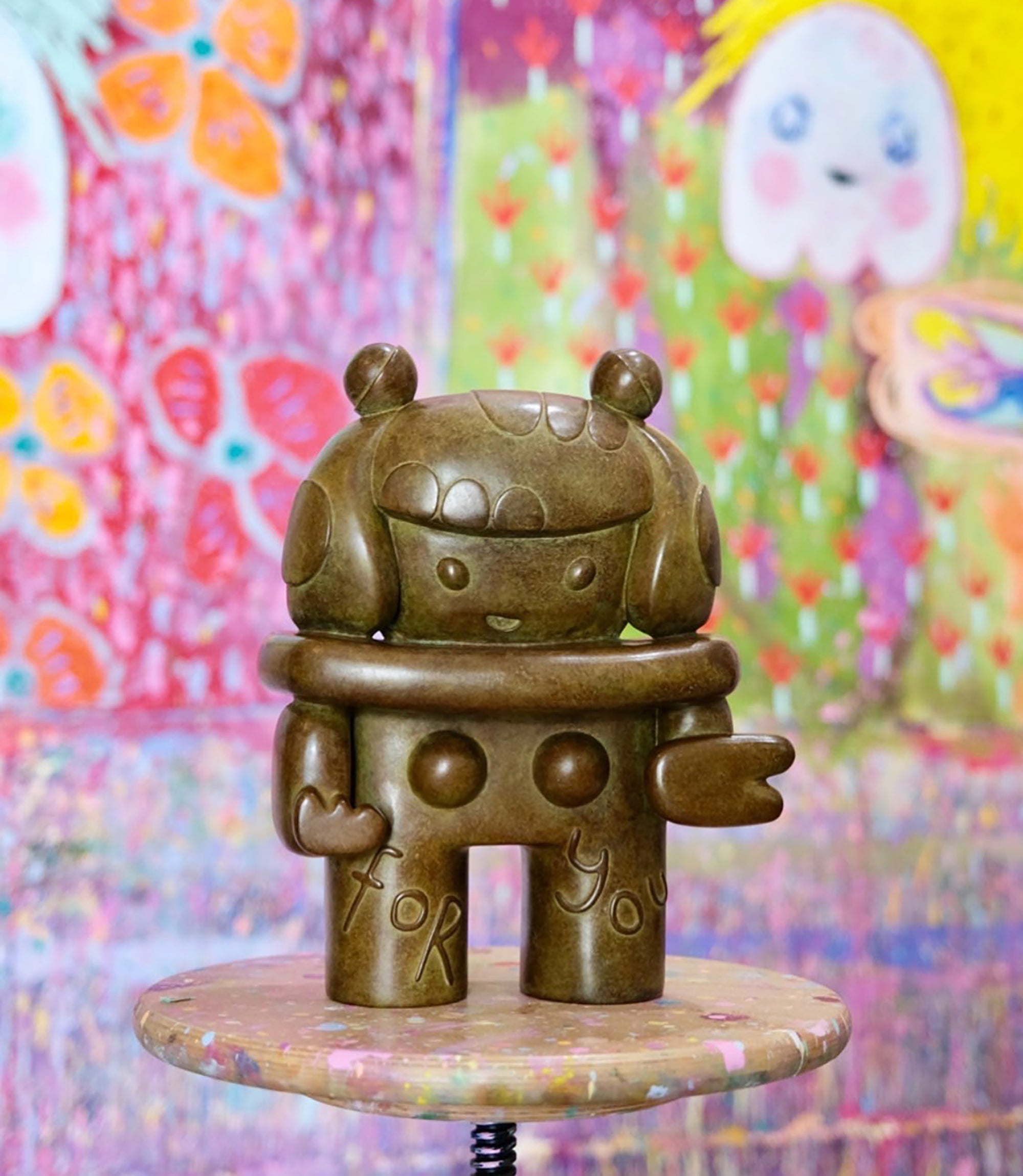 Bronze sculpture by Adam Handler