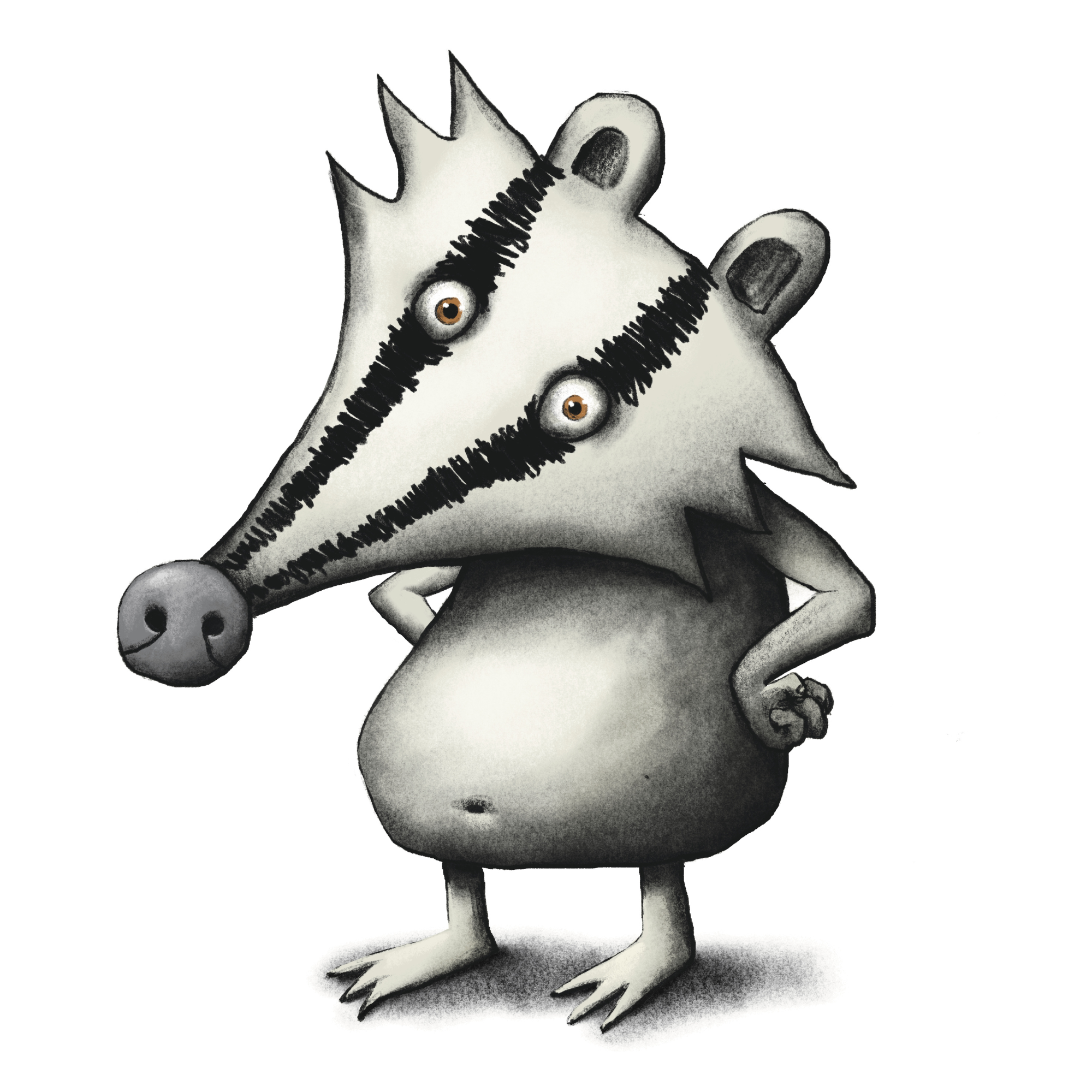 B comme Blaireau - B for Badger