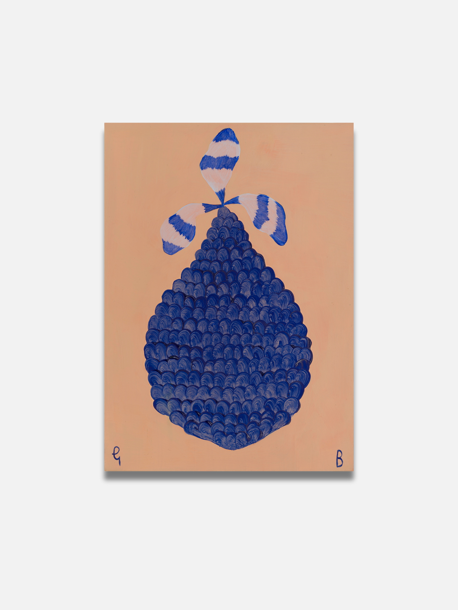 Blue Seed Pod