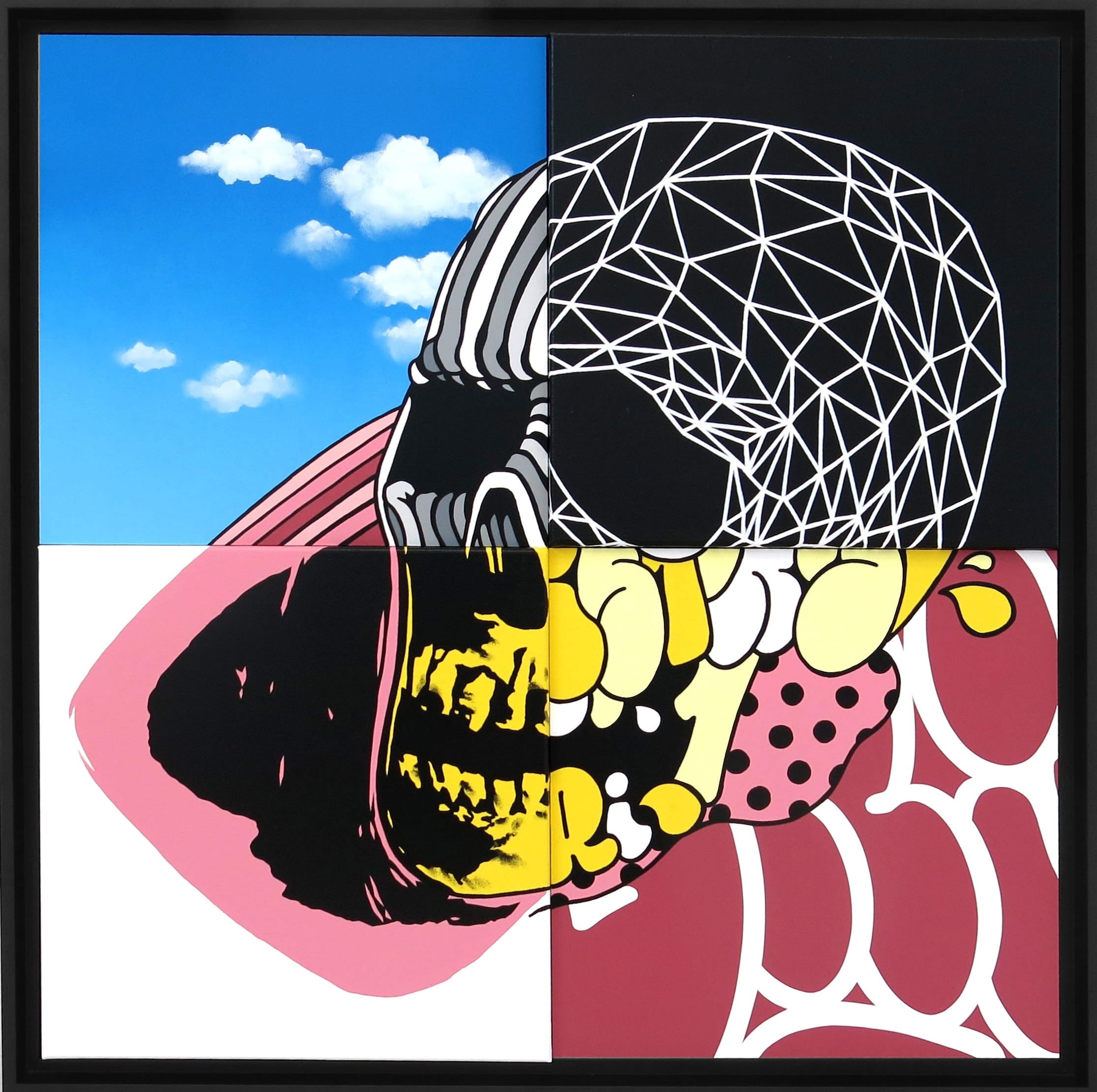 artwork on wood and canvas by Gris1
