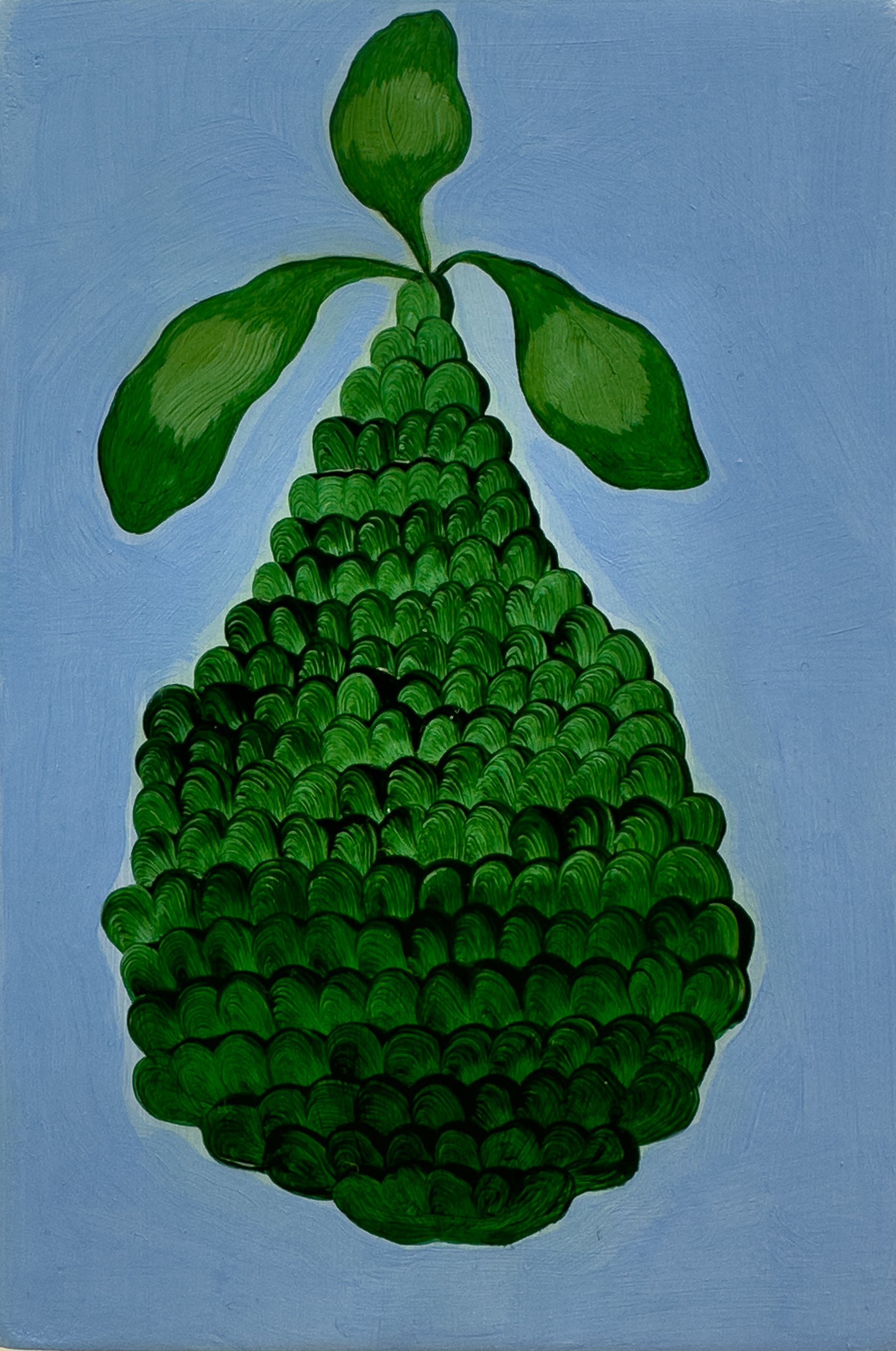 Green Pine Cone Flower