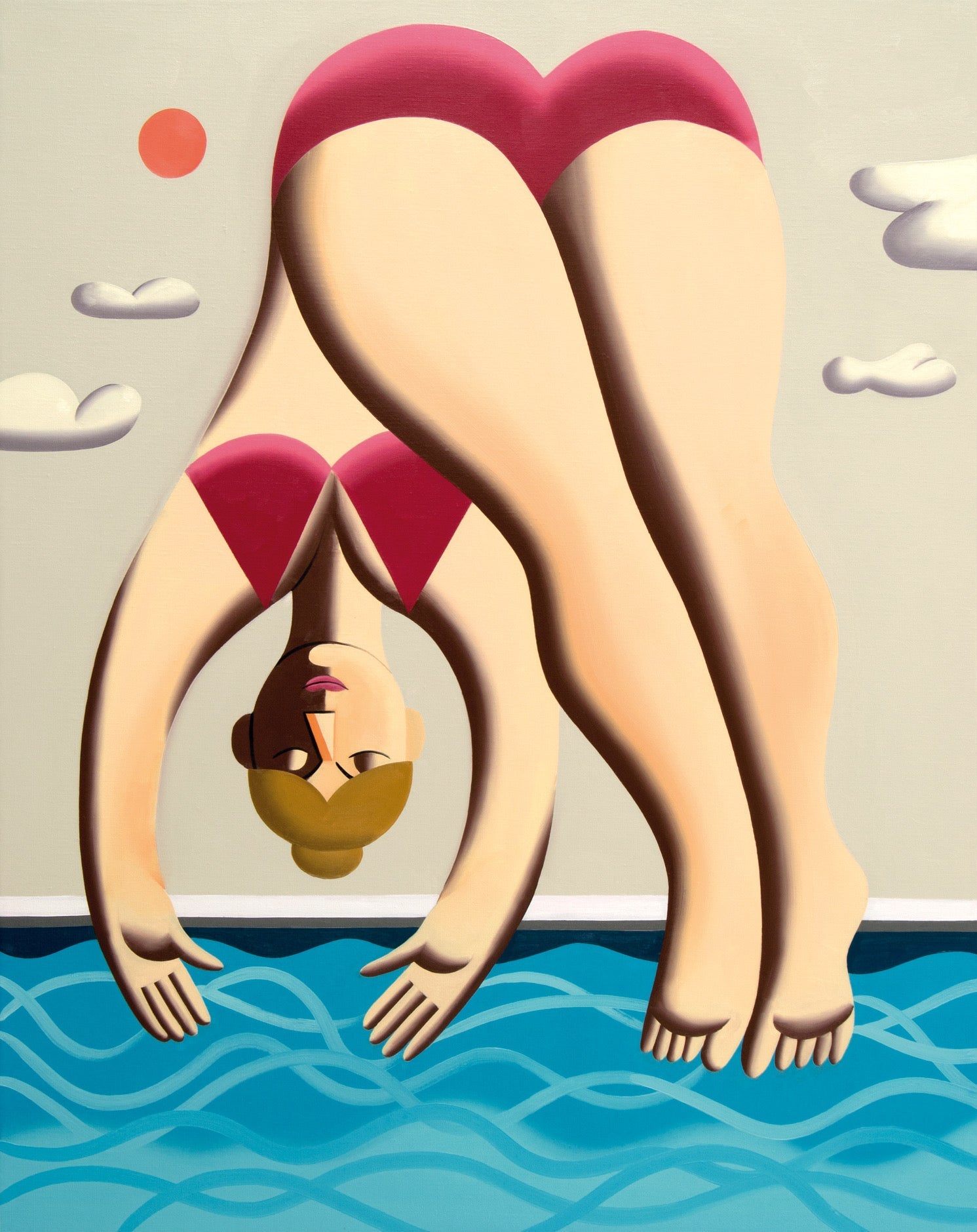 Diver by Juan de La Rica