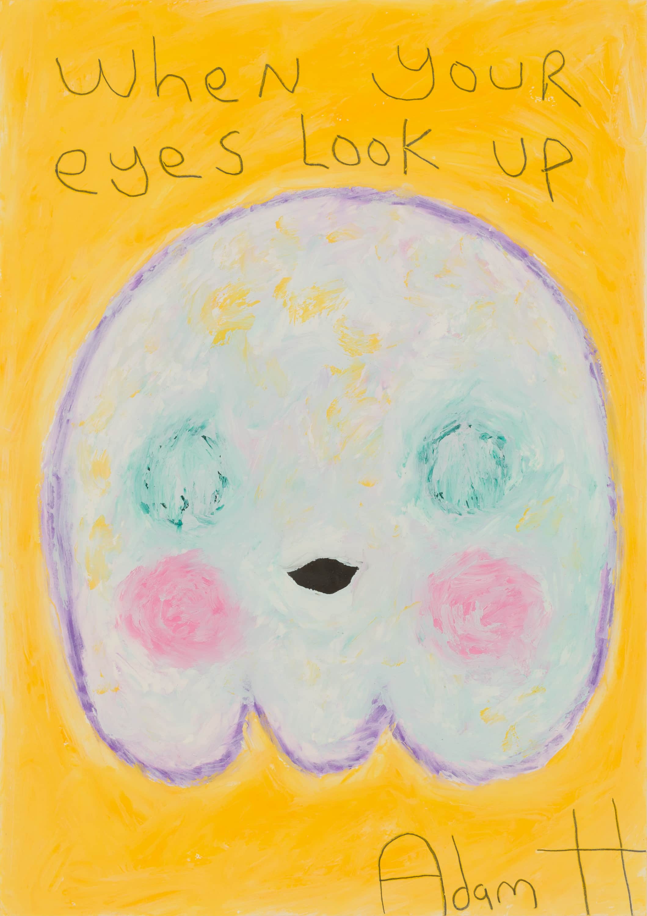 When Your Eyes Look Up (framed) by Adam Handler