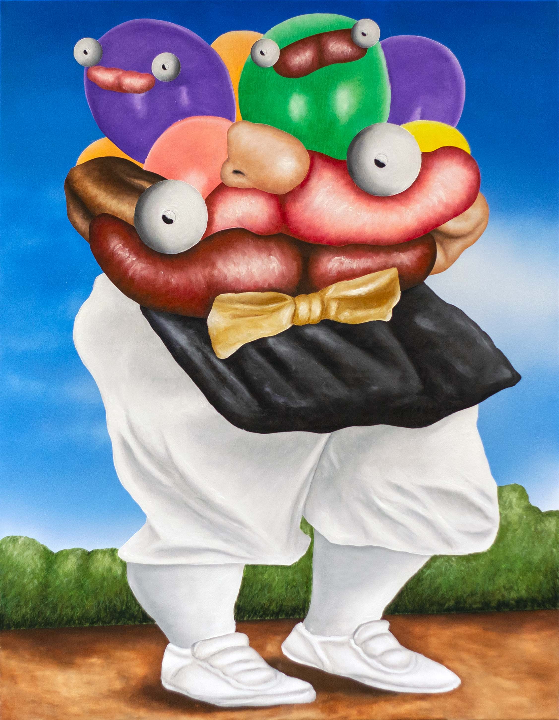 Balloons for Sale Painting by Zac Yeates