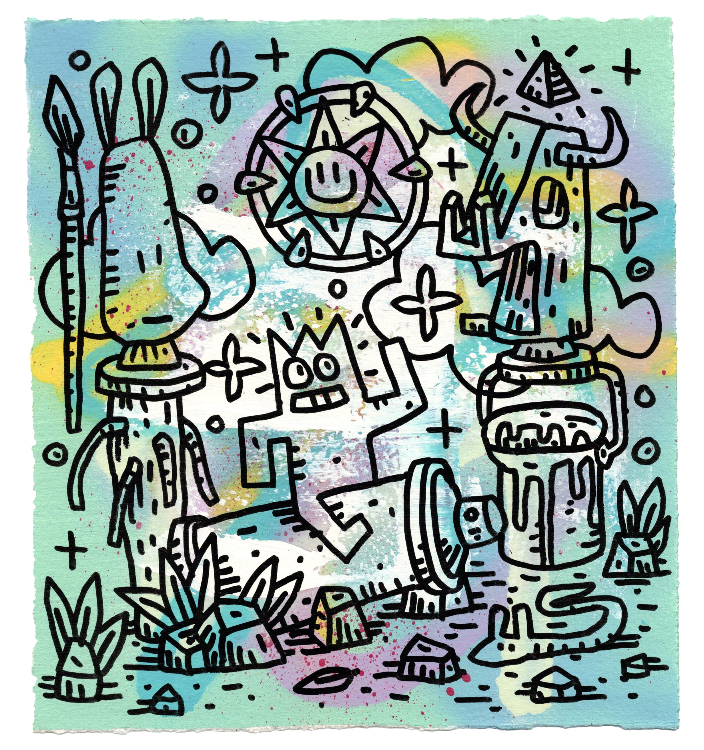 Happy Summer by Speedy Graphito