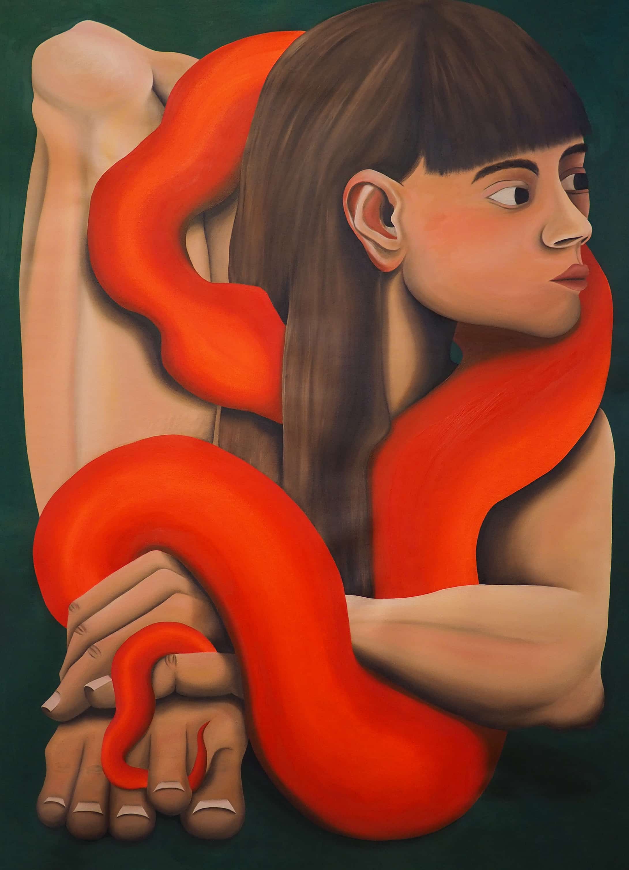 "Ève" Painting by Manon Ajorque